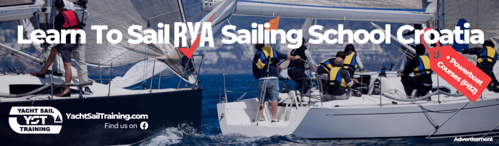 Sailing School Croatia Advert and speedboat tours