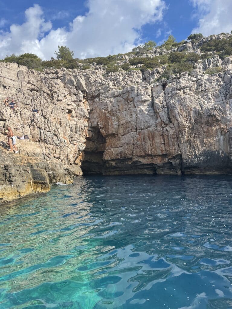 Explore Croatian caves by boat